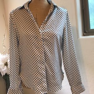 Ann Taylor - Silky Button Down Shirt